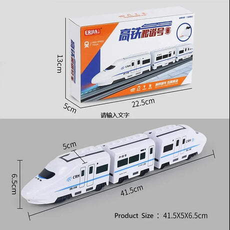 Kids Simulation High-Speed Railway Train Toy | Educational Electric Train Gift