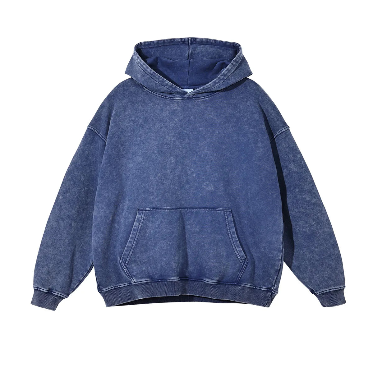Vintage Washed Hoodie – Unisex Retro Streetwear Pullover