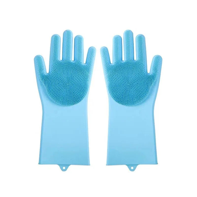 Pet Hair Removal Grooming Glove – Cat & Dog Cleaning, Bathing & Deshedding Scrubber