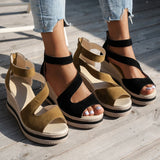 Women’s Fish Mouth Platform Sandals