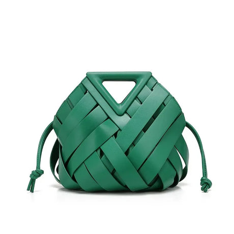 Trendy Vegan Leather Woven Tote Bag for Women – Top Handle Purse, Fashion Crossbody Shoulder Handbag, Stylish Tote Purse 2025