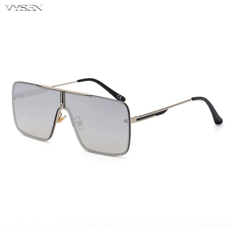 Oversized Square Sunglasses for Men – 2026 Luxury Big‑Frame Retro Shades with Metal Frame & UV400 Protection