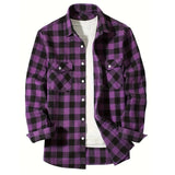 Men’s Classic Plaid Flannel Shirt