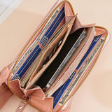 Stitch Long Zip Wallet