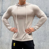 Men’s Long Sleeve Skinny Gym T-Shirt