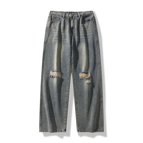 Trendy Men’s High Street Ripped Jeans