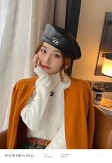 Women's Retro Turtleneck  Winter Sweater 2025