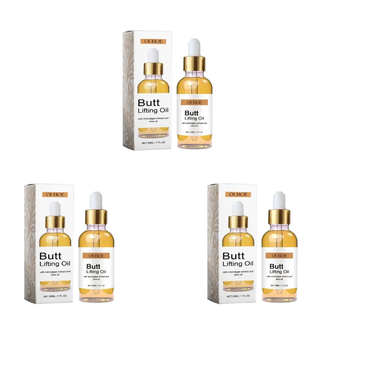 Buttock Enlargement Oil – Natural Hip Lifting & Firming Growth Serum