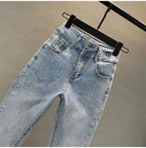 Women’s 2025 Elastic Casual Denim Jeans