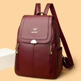 Soft Leather Women’s Backpack – Spacious & Stylish