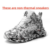 Winter Men’s Ankle Boots – Anti-Slip Warm Sneakers | Snow Boots Plush Outdoor Sport Shoes for Men