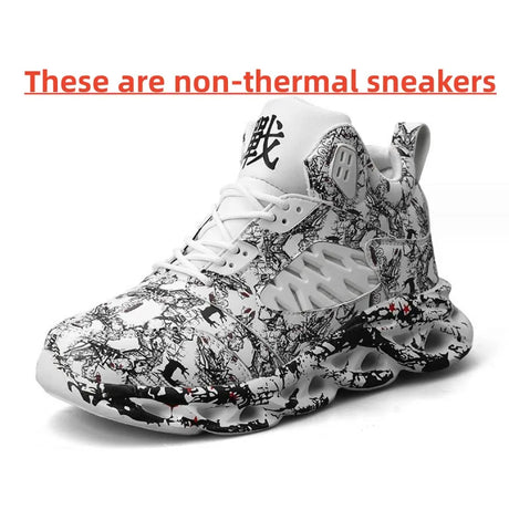 Winter Men’s Ankle Boots – Anti-Slip Warm Sneakers | Snow Boots Plush Outdoor Sport Shoes for Men