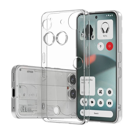 Clear Soft TPU Phone Case for Nothing Phone 3/3A/3A Pro/2A/2A Plus and CMF Phone 1/2 – Drop Protection Transparent Back Cover Coque