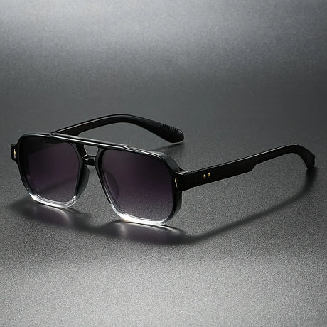 Women’s Square Fashion Sunglasses – OVOZI UV400 Gradient Lens Oversized Shades | Trendy Summer Eyewear for Daily Wear