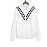 Sexy Women’s Printed Shirt – 2025 Loose Lapel Long Sleeve Single-Breasted Streetwear Top