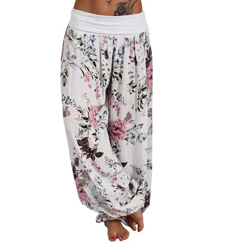 Fashion Print Comfort Loose Pants for Women