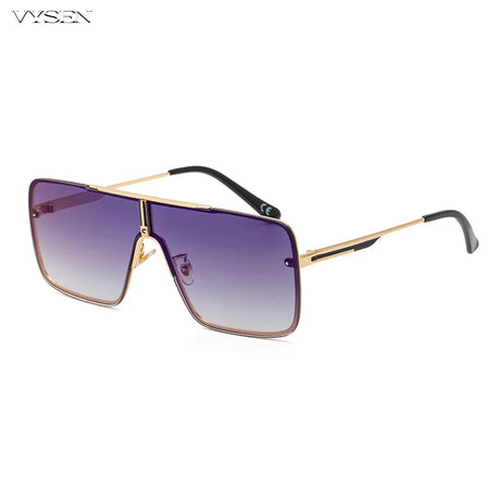 Oversized Square Sunglasses for Men – 2026 Luxury Big‑Frame Retro Shades with Metal Frame & UV400 Protection