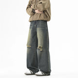 Trendy Men’s High Street Ripped Jeans