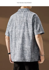 Men’s Oversized Plaid Shirt