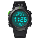 Men’s Electronic Sports Watch – Waterproof Luminous Multifunction Digital Wristwatch | Outdoor Fitness Large Screen Watch
