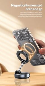 Xiaomi Magnetic Phone Holder – Rotating Folding MagSafe Suction Stand for Car, Home & Gym