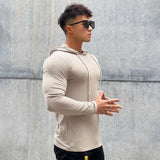 Men’s Long Sleeve Skinny Gym T-Shirt