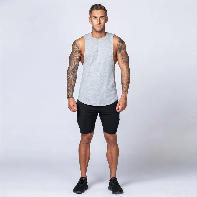 Men’s Sleeveless Gym Singlet