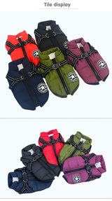 Large Pet Dog Jacket | Warm Winter Coat for Big Dogs