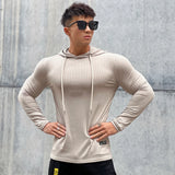 Men’s Long Sleeve Skinny Gym T-Shirt