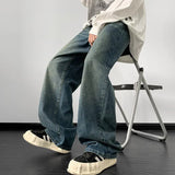 Men’s Streetwear Loose Fit Denim Pants
