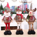 Christmas Santa Doll – Merry Christmas Home Decorations 2024 | Tabletop Xmas Ornaments for Navidad, Natal, Noel & New Year 2025 Gifts