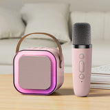Dual Wireless Portable Karaoke Machine with Microphones for Adults & Kids