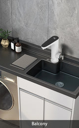 Briwellna Electric Water Heater Faucet 220V – Instant Tankless Kitchen Heating Tap