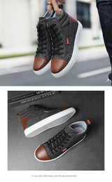 Men’s High Top Luxury Casual Sneakers