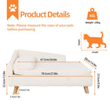 Nordic Elevated Pet Bed
