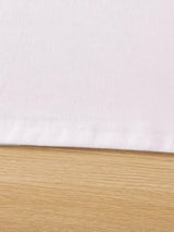 Funny Cat Women Summer White Print T-shirt