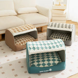 Big Dog Kennel – Warm Winter Dog House with Detachable Washable Mat