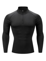 Men's Outdoor Compression Fitness Long Sleeve Training T-Shirt