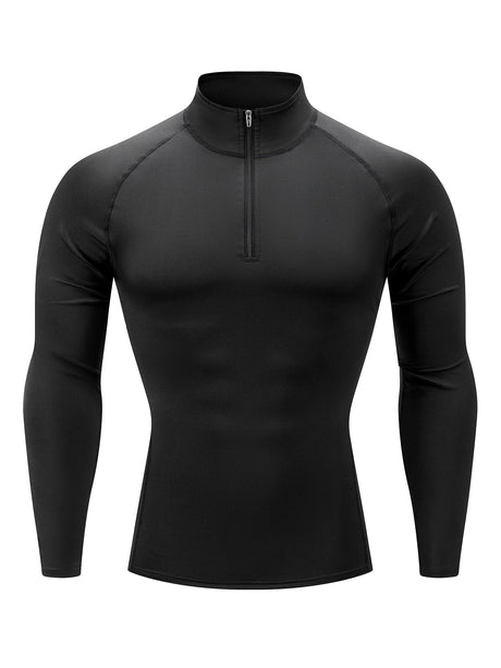 Men's Outdoor Compression Fitness Long Sleeve Training T-Shirt