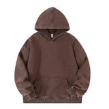 Men’s Vintage Acid Washed Cotton Hoodie