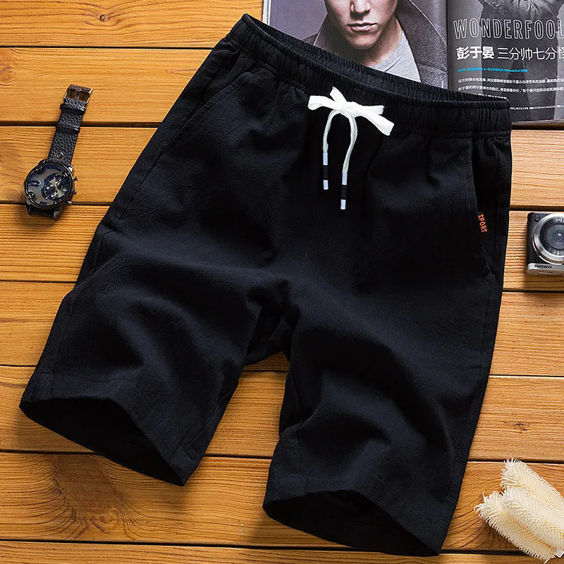 Men’s Casual Straight Shorts – Summer Running and Beach Wear
