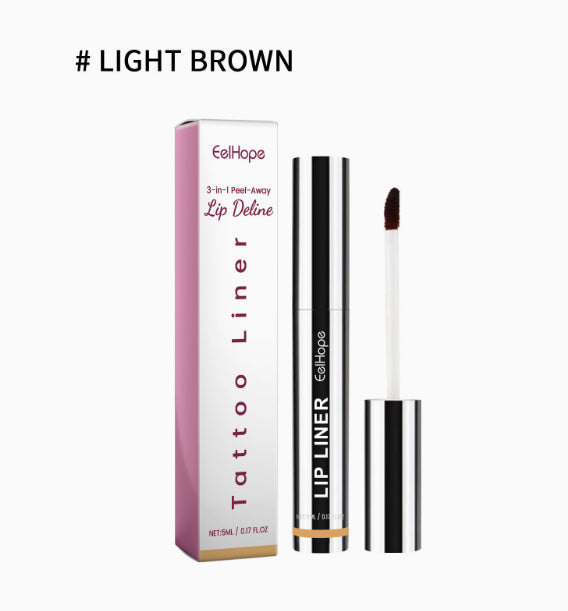 Peel Off Lip Liner Stain – Long Wear Tattoo Matte Lip Liner