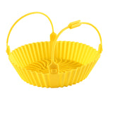 Silicone Air Fryer Accessories Tray – Non‑Stick Heat‑Resistant Baking Tools for Frying, Roasting & Easy Cleanup