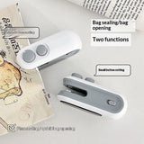 Mini 2-In-1 Heat Sealer & Bag Opener – Portable Electric Food Bag Sealing Machine