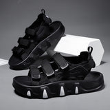 Summer Platform Beach Sandals with Wear‑Resistant Soles