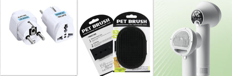 Smart Silent Pet Hair Dryer & Grooming Comb for Dogs and Cats