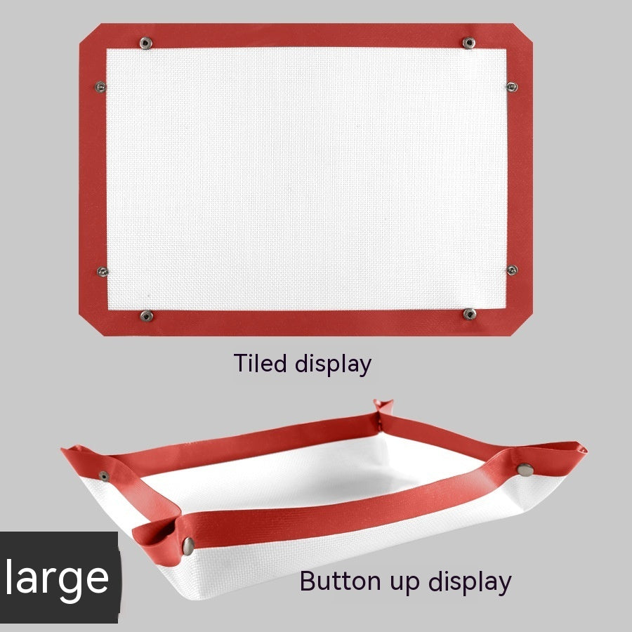 Thick Fiber Silicone Baking Mat – Reusable Non-Stick Silica Gel Baking Pan Liner | Heat-Resistant Baking Tool