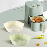 Silicone Air Fryer Accessories Tray – Non‑Stick Heat‑Resistant Baking Tools for Frying, Roasting & Easy Cleanup