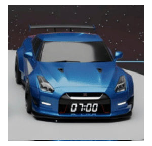 Supercar Alarm Clock with Lifelike Engine Sound & Lighting Effects – LED Car Clock for Kids, Teens & Car Lovers