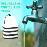 Outdoor Winter Foam Faucet Cover – Anti‑Freeze Insulated Spigot Protector for Cold Weather, Leak‑Proof Freeze Protection